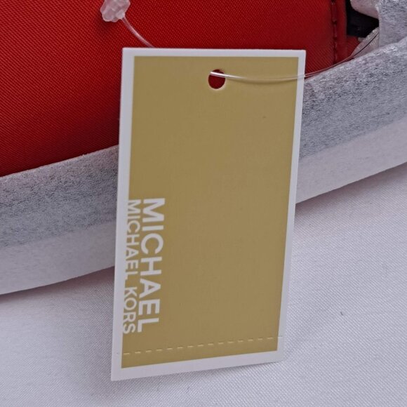 Michael Kors Polly Nylon Bag in Mandarin Crossbody Lightweight Daily Travel NWT - Picture 14 of 15